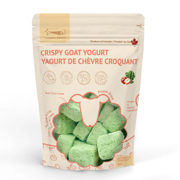 Loopy Paws - Crispy Goat Yogurt - Veggie & Apple