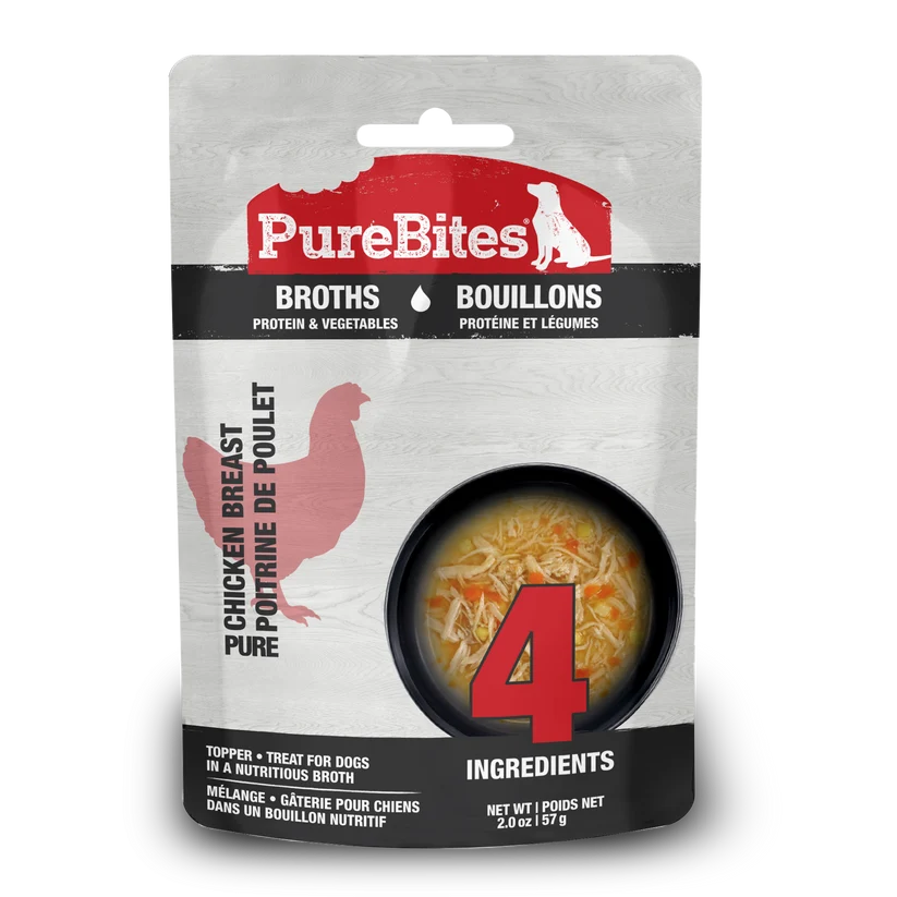 Purebites - Chicken Broth for Dogs (Chicken & Vegetables)