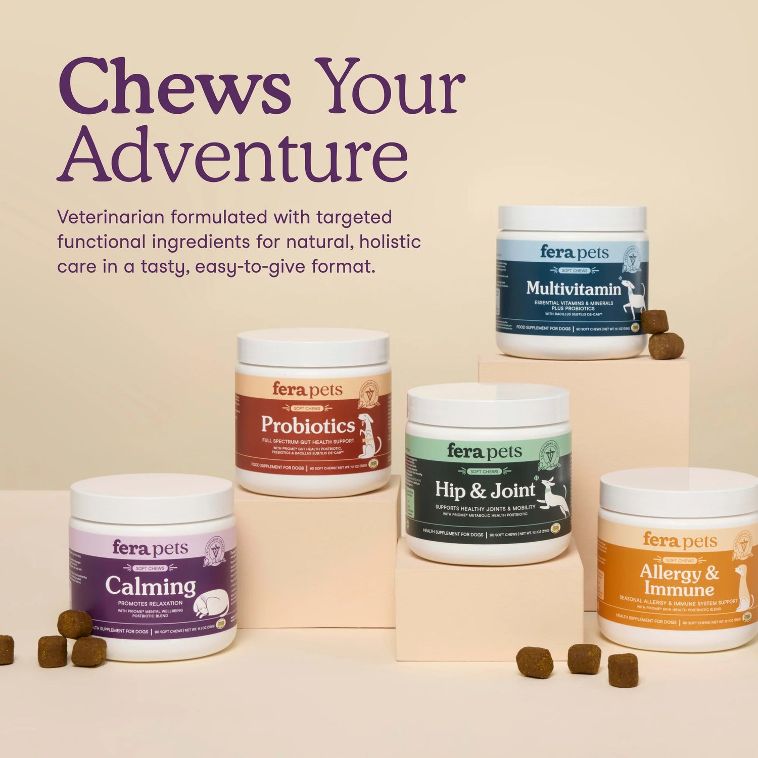 Fera Pets - Calming Support Soft Chews