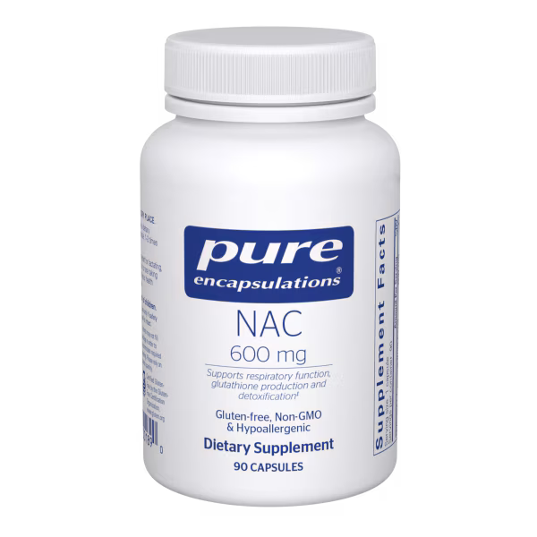 Pure Encapsulations -  NAC (n-acetyl-l-cysteine) 600 mg