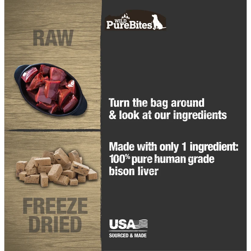Purebites - Bison Liver