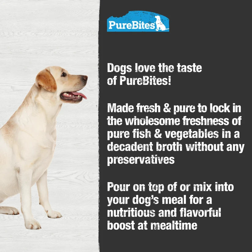 Purebites - Tuna Broth for Dogs (Tuna & Vegetables)