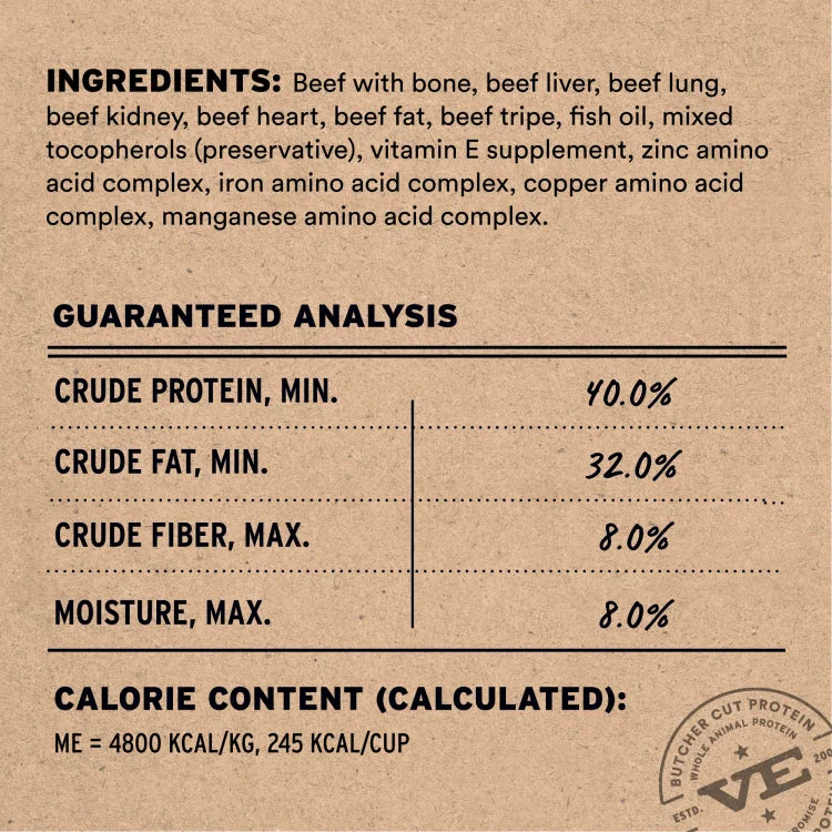 Vital Essentials - FDR Beef Entree (Crunchy Mini Nibs)