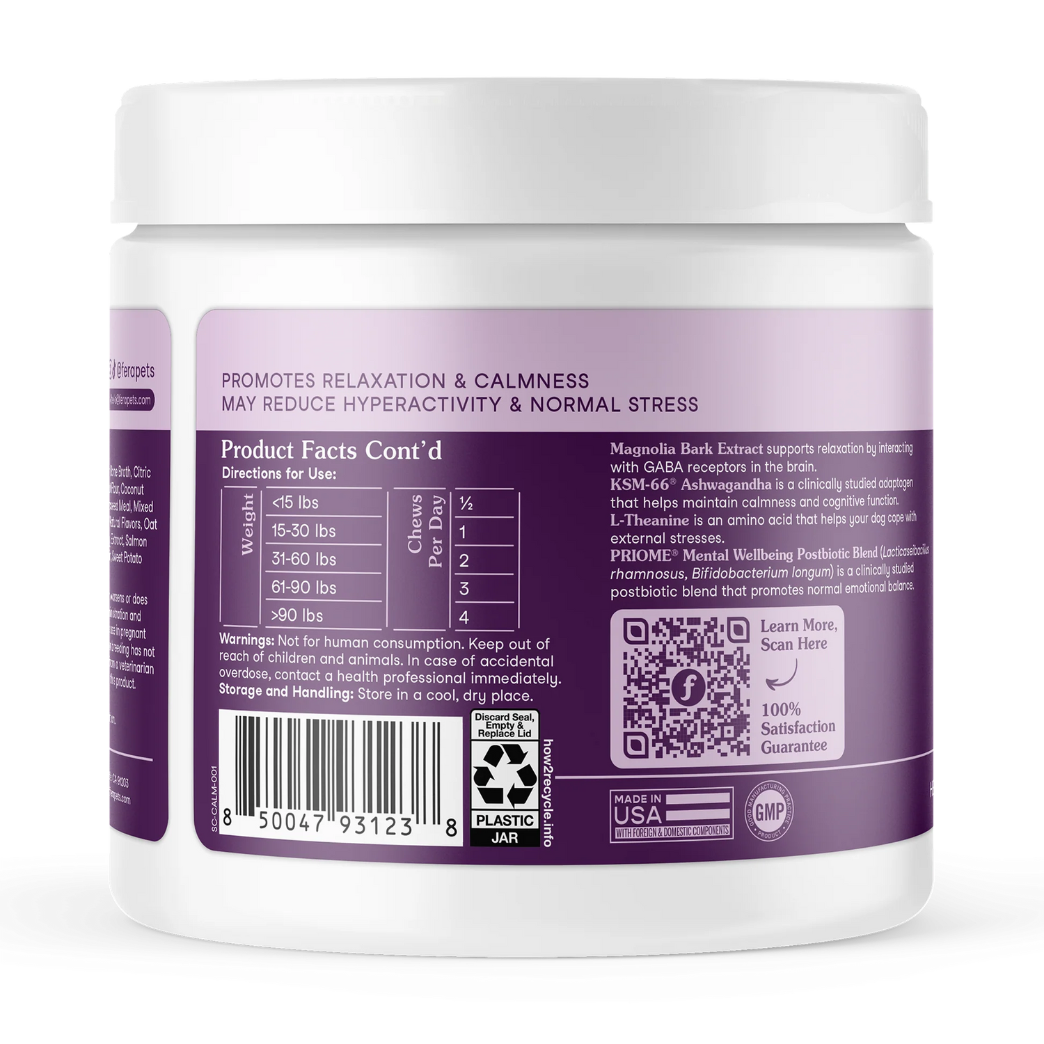 Fera Pets - Calming Support Soft Chews