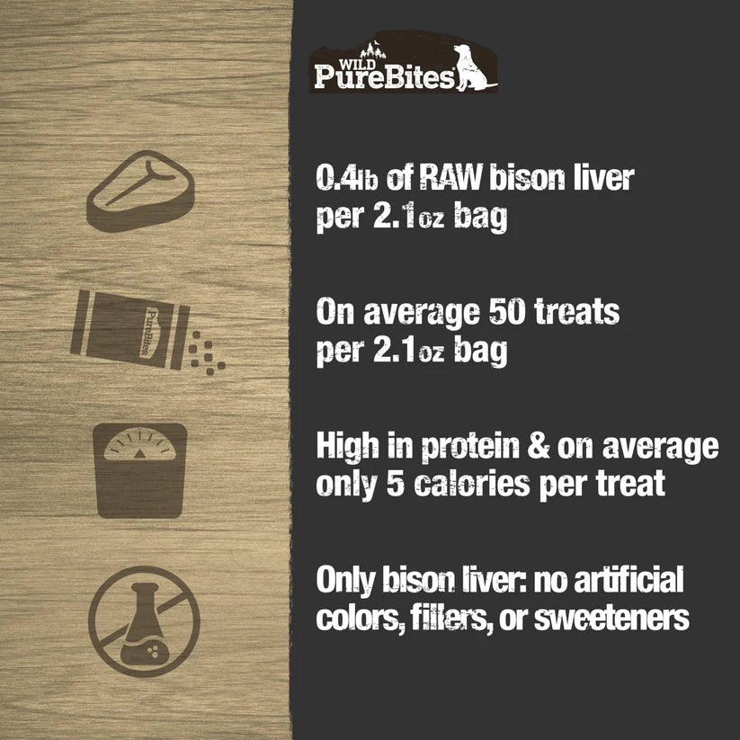 Purebites - Bison Liver