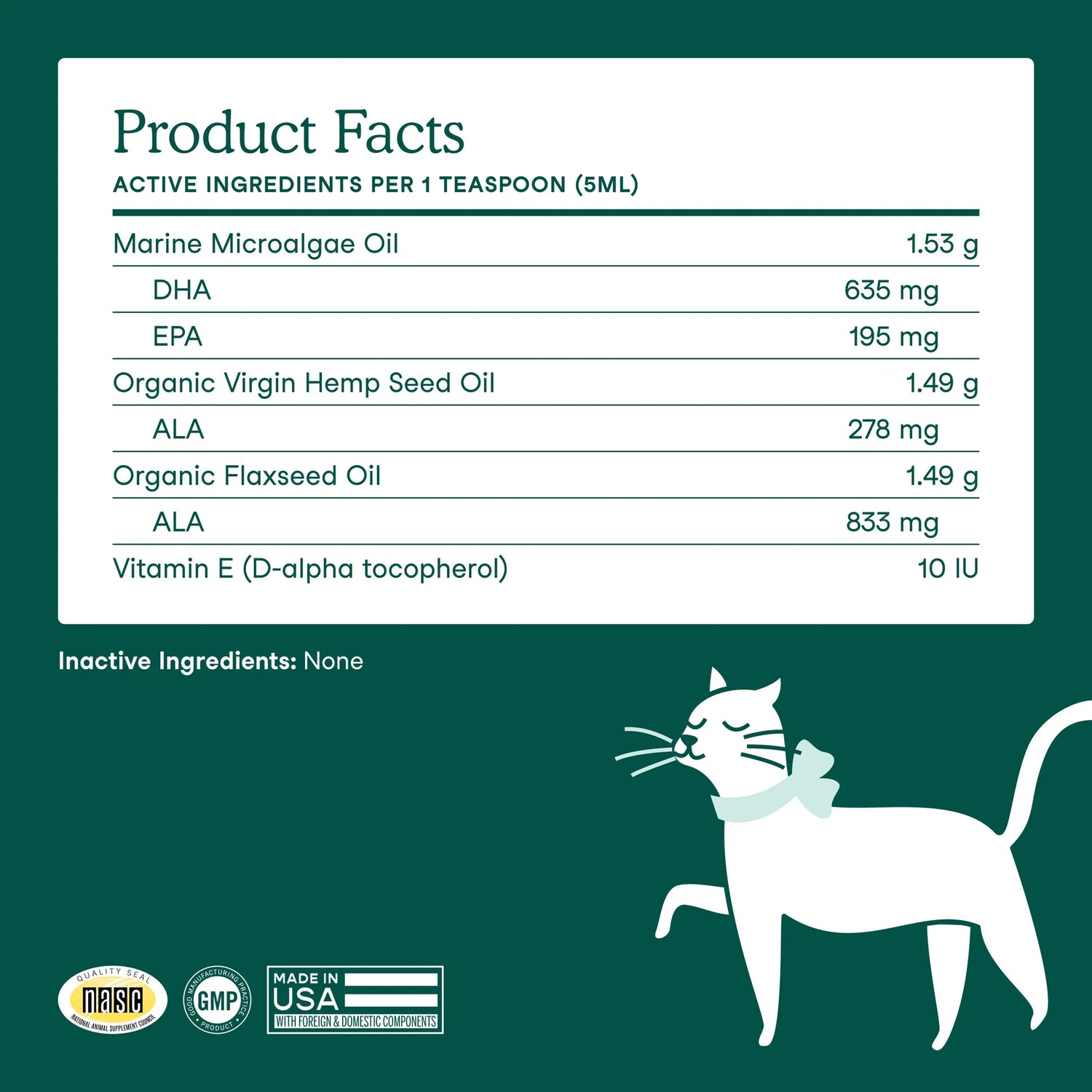 Fera Pets - Algae Oil Omega-3