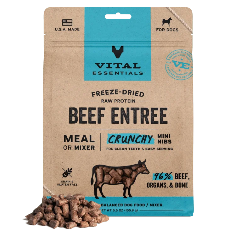 Vital Essentials - FDR Beef Entree (Crunchy Mini Nibs)