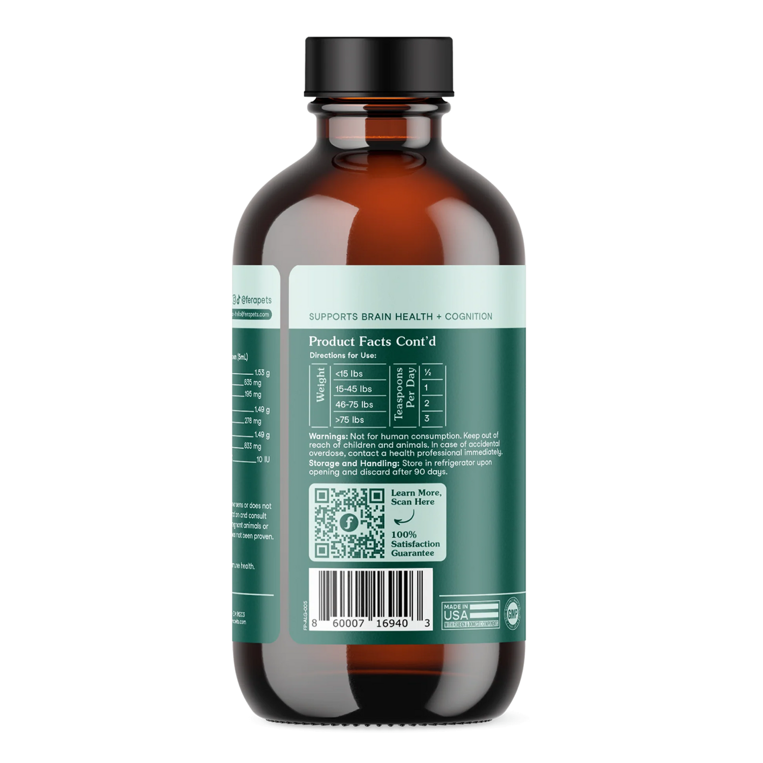 Fera Pets - Algae Oil Omega-3