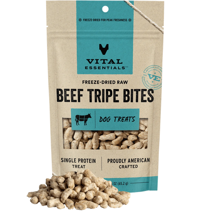 Vital Essentials - FDR Beef Tripe Bites 65.2g