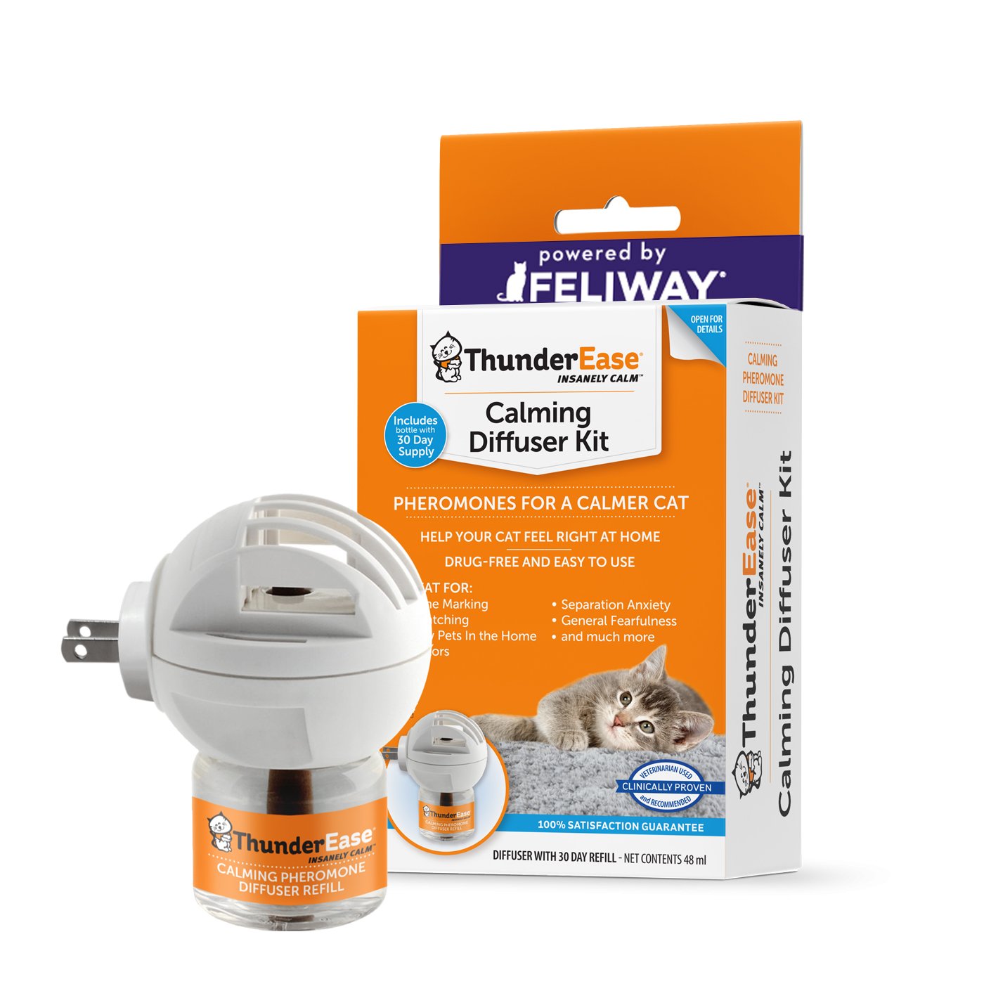 Thunder - Ease Diffuser Kit for Cats - Chubbs Bars, Toys - pet shampoo, Woofur - Chubbs Bars Company, Woofur Natural Pet Products - Chubbs Bars Canada