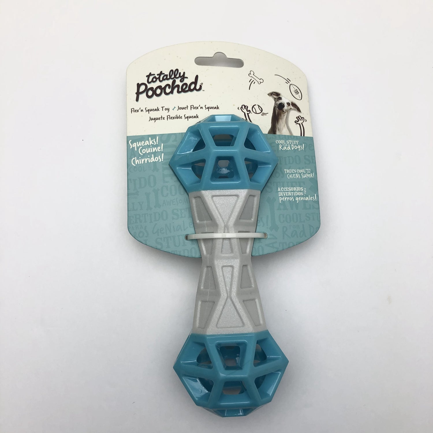 Totally Pooched - Flex Squeak Toy