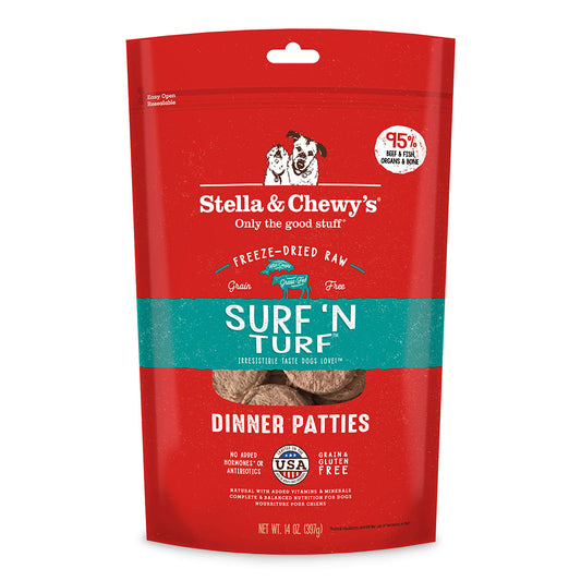 Stella & Chewy's FD Dinner - Surf 'N Turf - Woofur Natural Pet Products