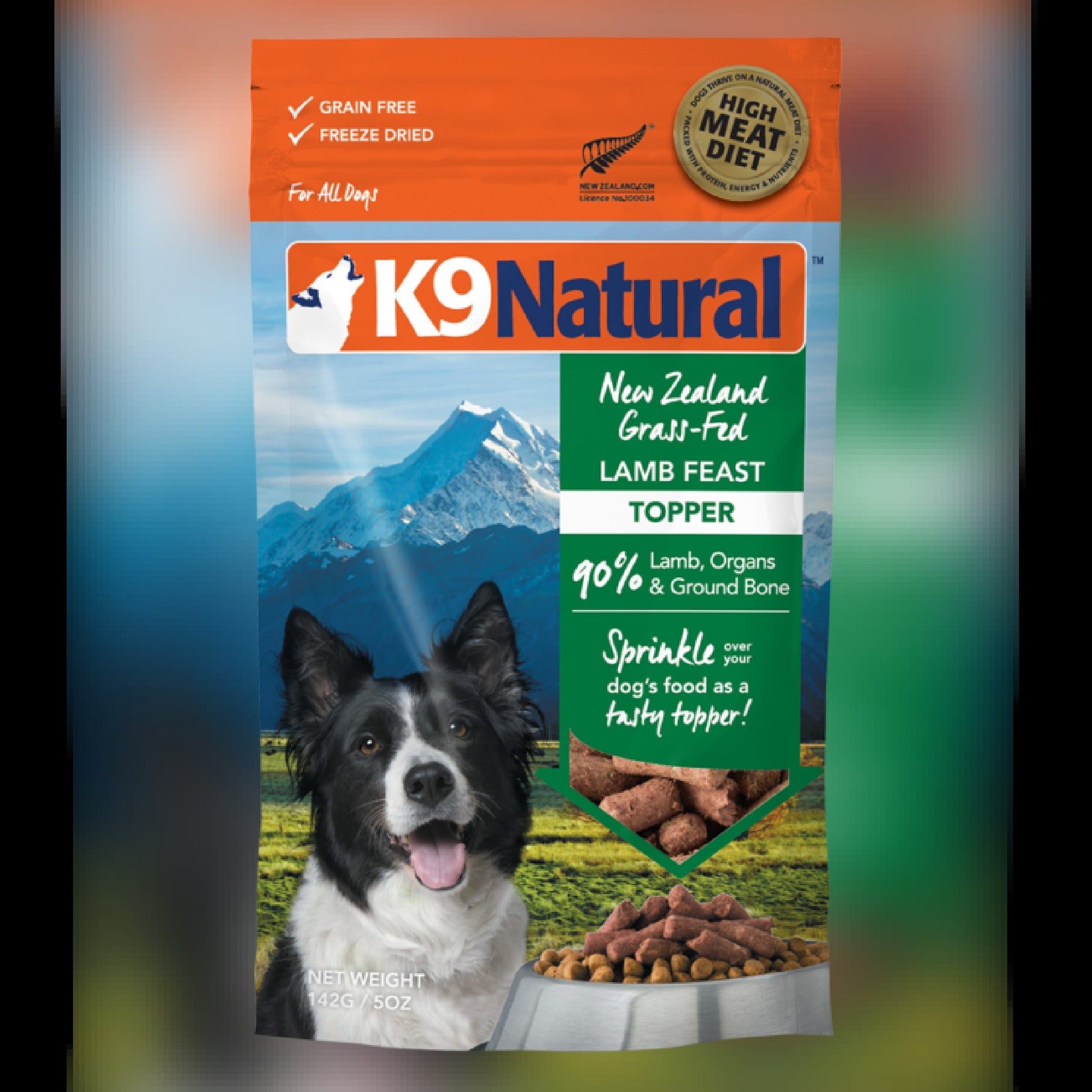 K9 NATURAL TOPPER - LAMB FEAST - Woofur Natural Pet Products