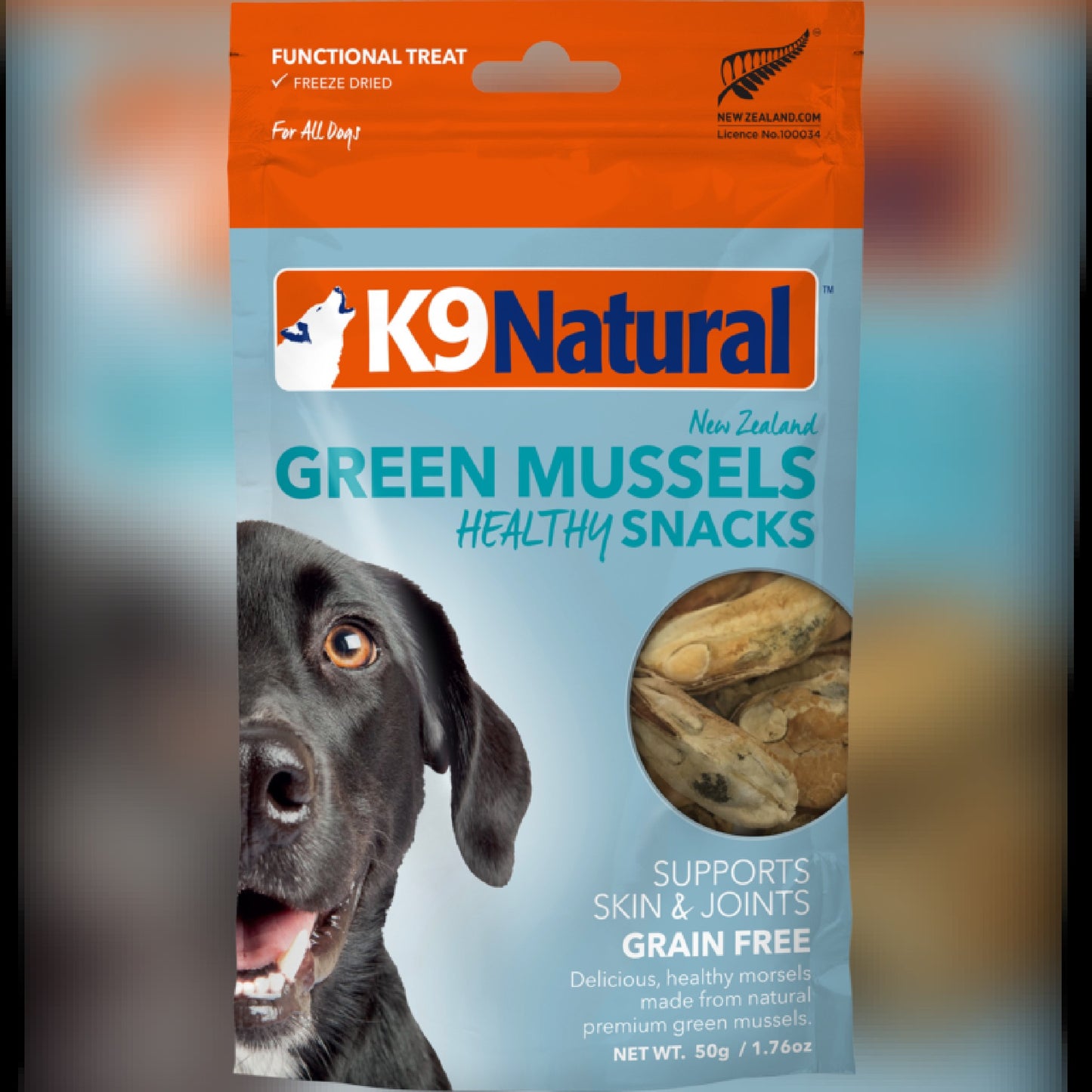 K9 NATURAL TREATS - Green Lipped Mussels - Woofur Natural Pet Products
