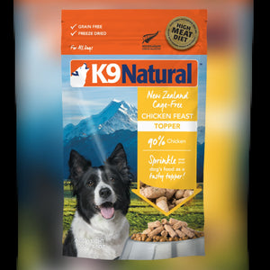 K9 NATURAL TOPPER - CHICKEN FEAST - Woofur Natural Pet Products