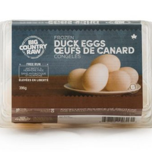 BCR Frozen - Duck Eggs (6 pk) - Woofur Natural Pet Products