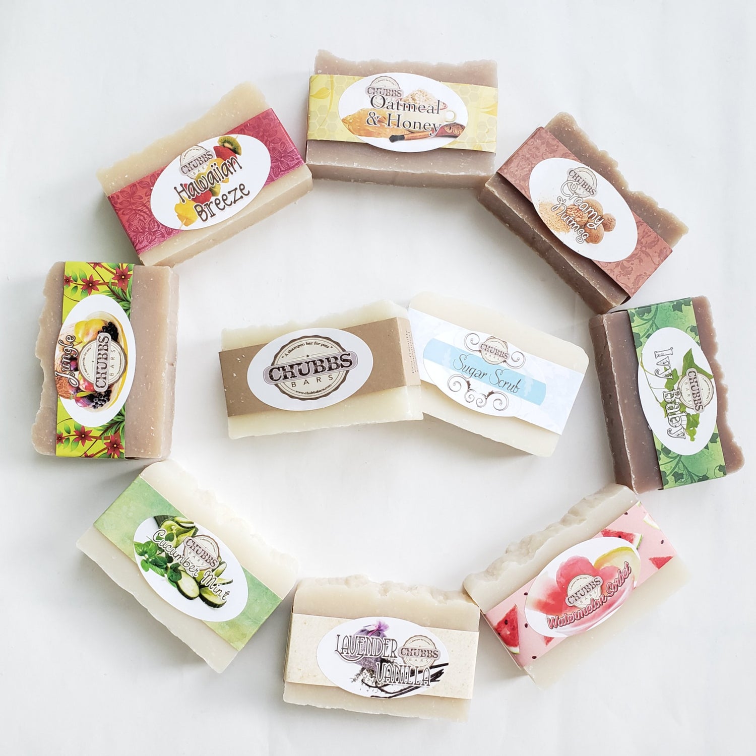 Chubbs Bars - 10 Bar Variety Pack - Woofur Natural Pet Products