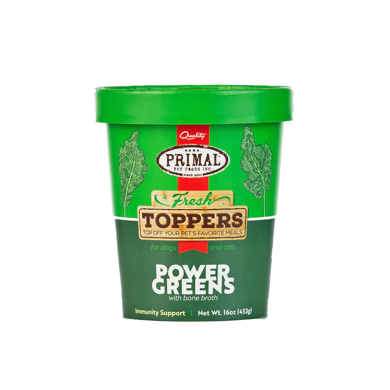Primal Frozen - EDIBLE ELIXIR: HEALTHY GREEN SMOOTHIE - Woofur Natural Pet Products