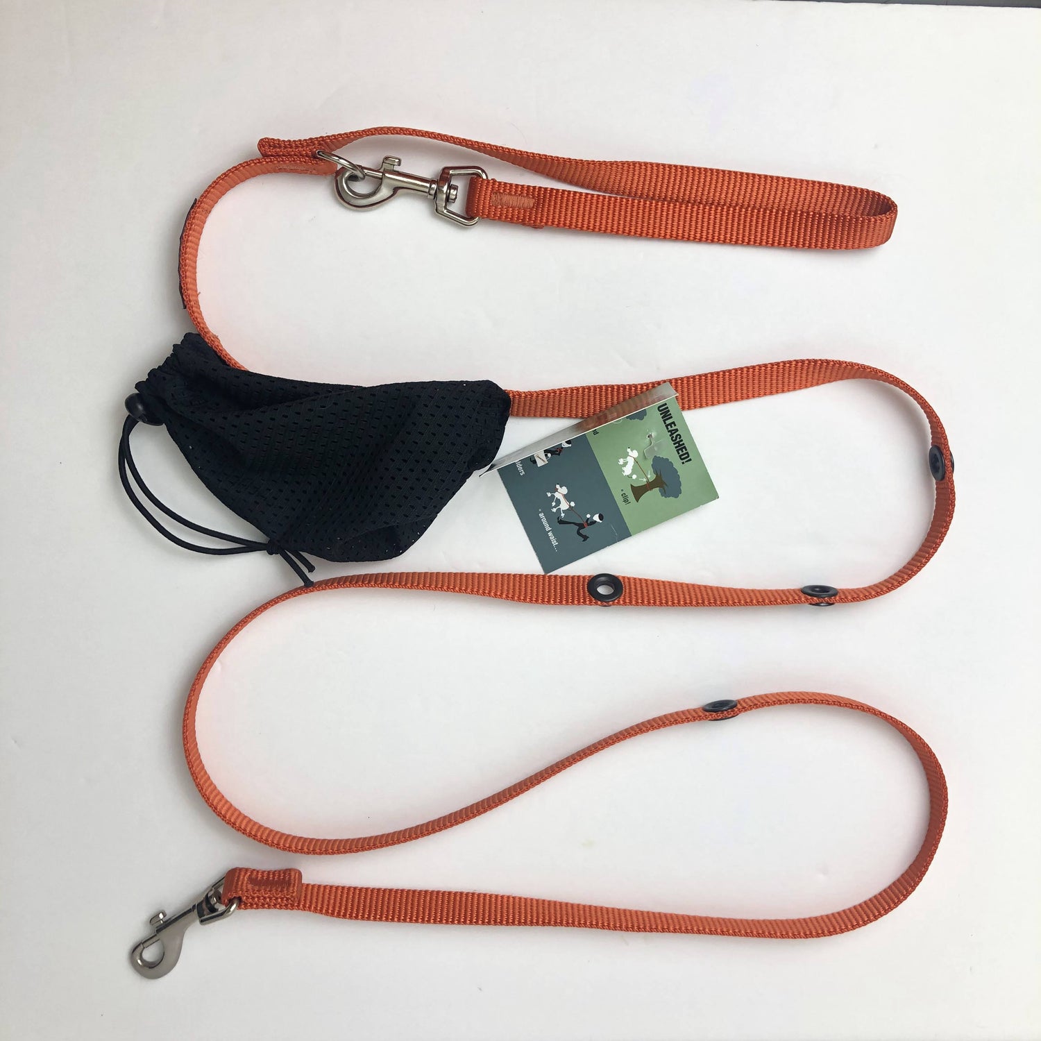 Smoochy Poochy - 5/8" x 6 ft. Hands Free Leash