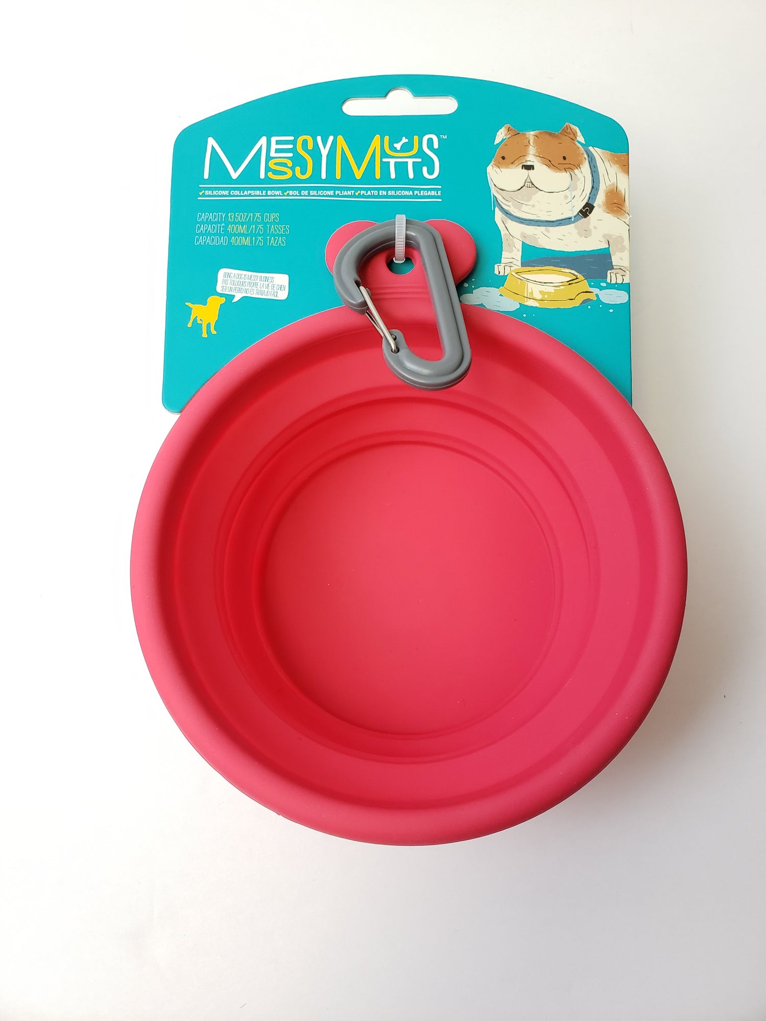 Messy Mutts Silicone Collapsible Bowl
