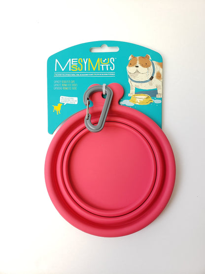 Messy Mutts Silicone Collapsible Bowl