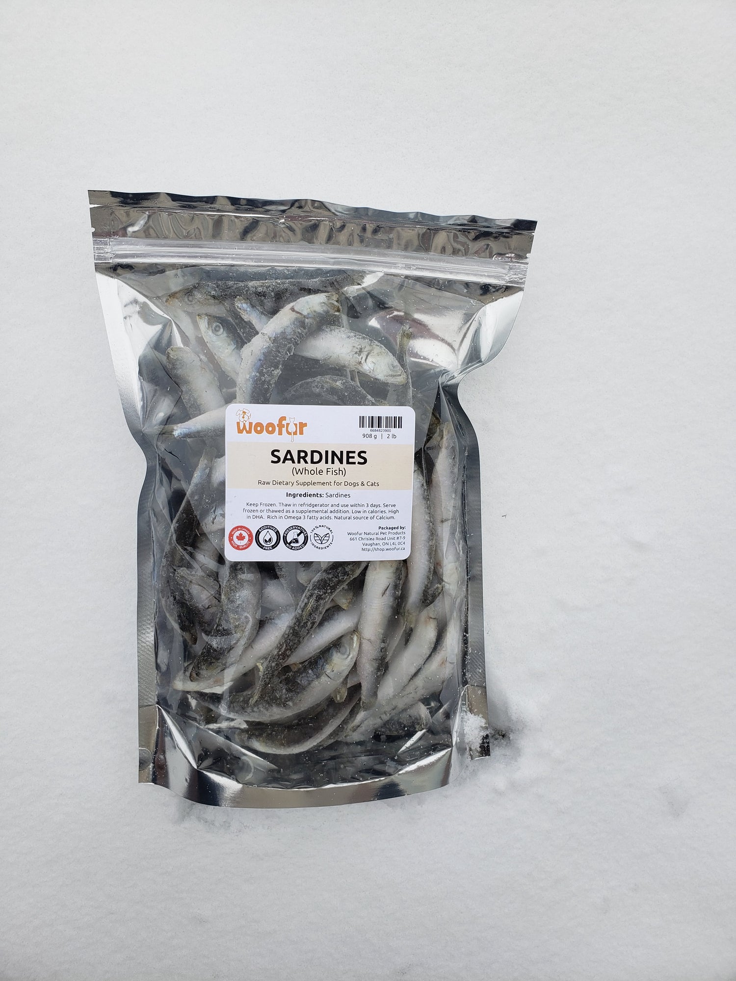 NuWoof - Frozen Sardines