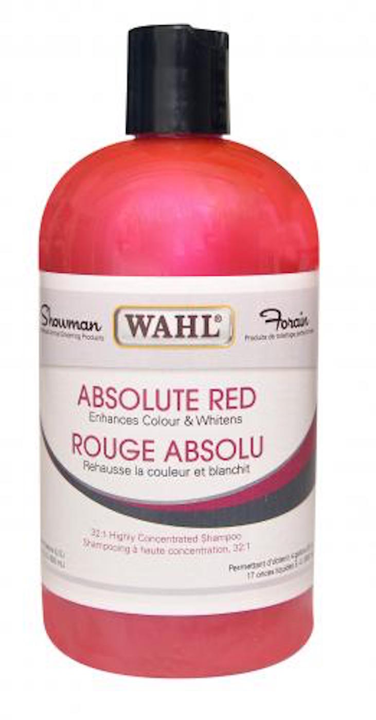 WAHL - Absolute Red Shampoo - Chubbs Bars, Grooming Accessories - pet shampoo, Woofur - Chubbs Bars Company, Woofur Natural Pet Products - Chubbs Bars Canada