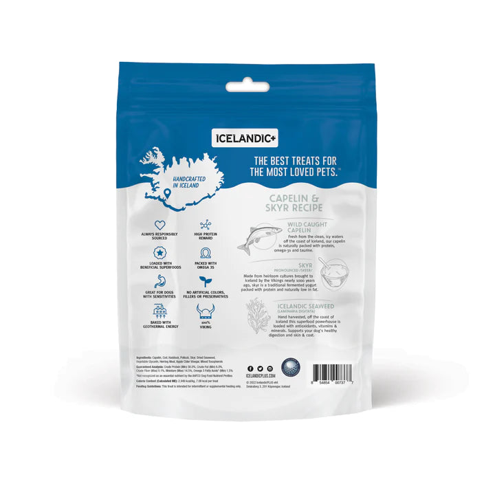 Icelandic+ Fish Bar Capelin & Skyr 2.5oz