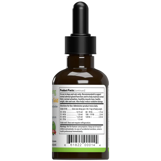 Pet Wellbeing - Adrenal Harmony Gold - for Dog Cushing's - 2oz