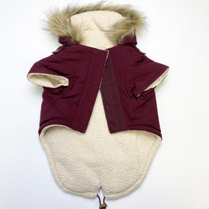 Canada Pooch - Alaskan Army Parka (Maroon)
