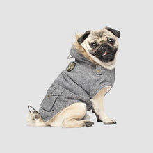 Load image into Gallery viewer, Canada Pooch - Alaskan Army Parka (Salt &amp; Pepper)