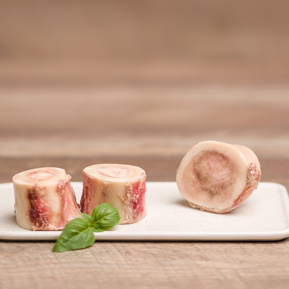 BCR - BEEF MARROW RAW BONE - Small 2lbs - Woofur Natural Pet Products