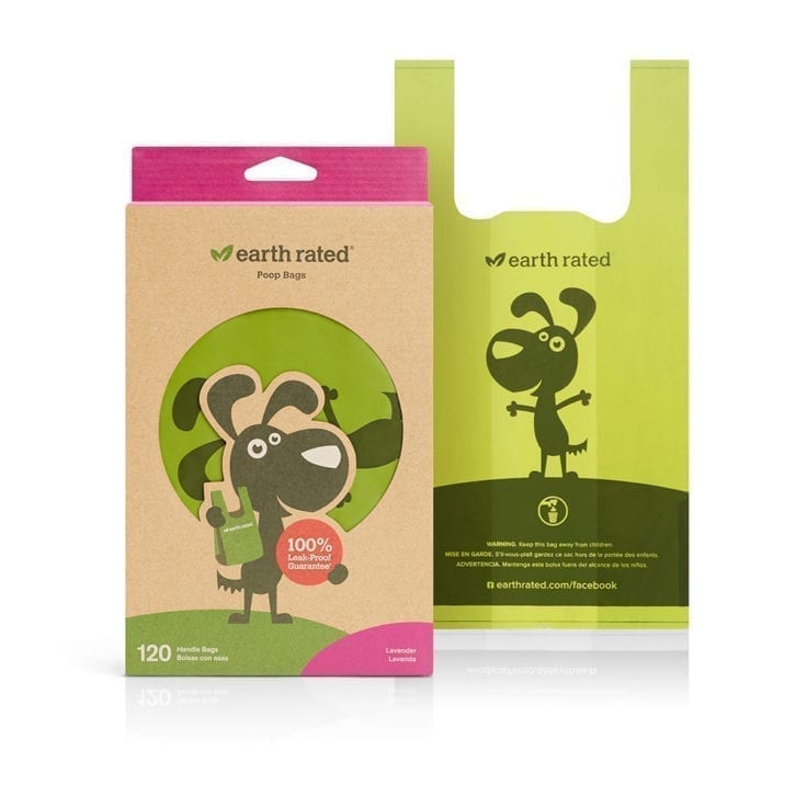 Earth Rated - Scented Bags With Handles - 120 Count