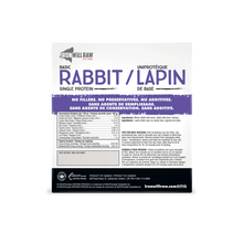 Load image into Gallery viewer, IRON WILL RAW - BASIC RABBIT 6LB