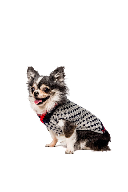 Chilly Dog - Birdseye Wool Dog Sweater