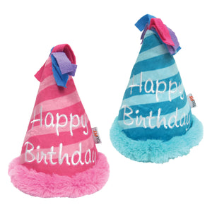 FouFou Dog - Birthday Hat Crinkle Plush Toys