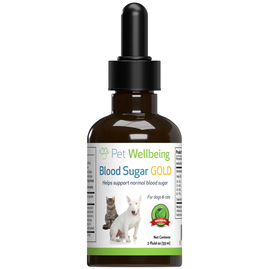 Pet Wellbeing - Blood Sugar Gold (Dogs) - 2oz.