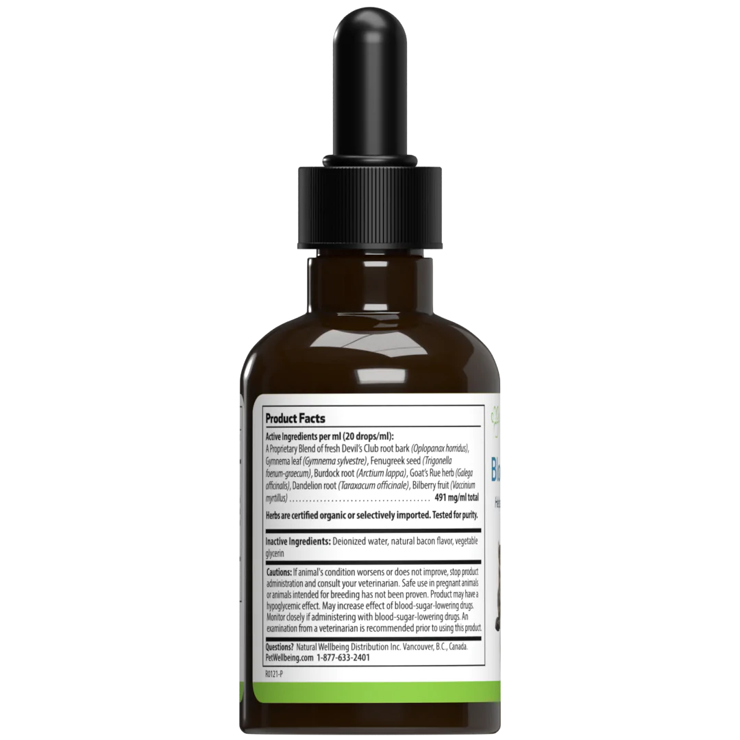 Pet Wellbeing - Blood Sugar Gold (Dogs) - 2oz.