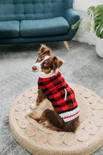 Load image into Gallery viewer, Chilly Dog - Buffalo Plaid Wool Dog Sweater