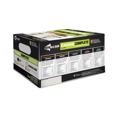 IRON WILL RAW - CANINE COMPLETE: K9 VARIETY PACK 12lb