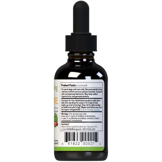 Pet Wellbeing - Calming Care - for Dog Anxious Behavior  | 2oz.