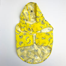 Load image into Gallery viewer, Canada Pooch - Rain Jacket (Bananas)