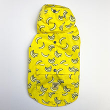Load image into Gallery viewer, Canada Pooch - Rain Jacket (Bananas)