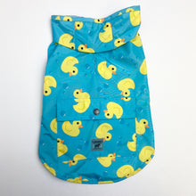 Load image into Gallery viewer, Canada Pooch - Rain Jacket (Rubber Ducks)