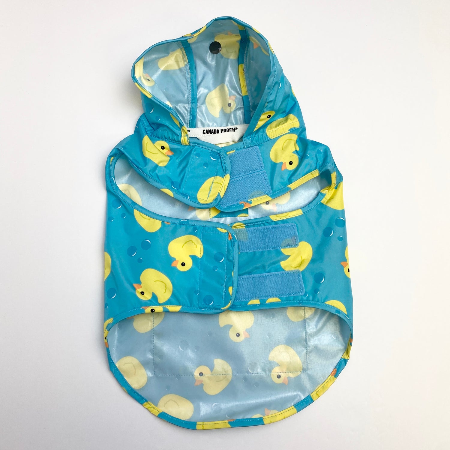 Canada Pooch - Rain Jacket (Rubber Ducks)