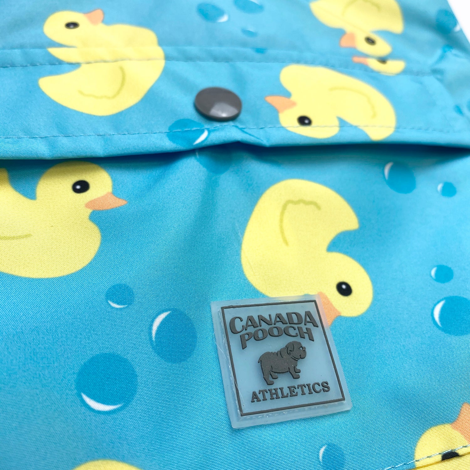 Canada Pooch - Rain Jacket (Rubber Ducks)