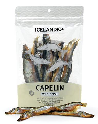 Icelandic+ Treats - Capelin Whole Fish - Woofur Natural Pet Products