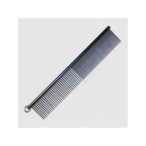 Classic 7-1/2" Teflon Comb - Fine/Med Tooth - Woofur Natural Pet Products