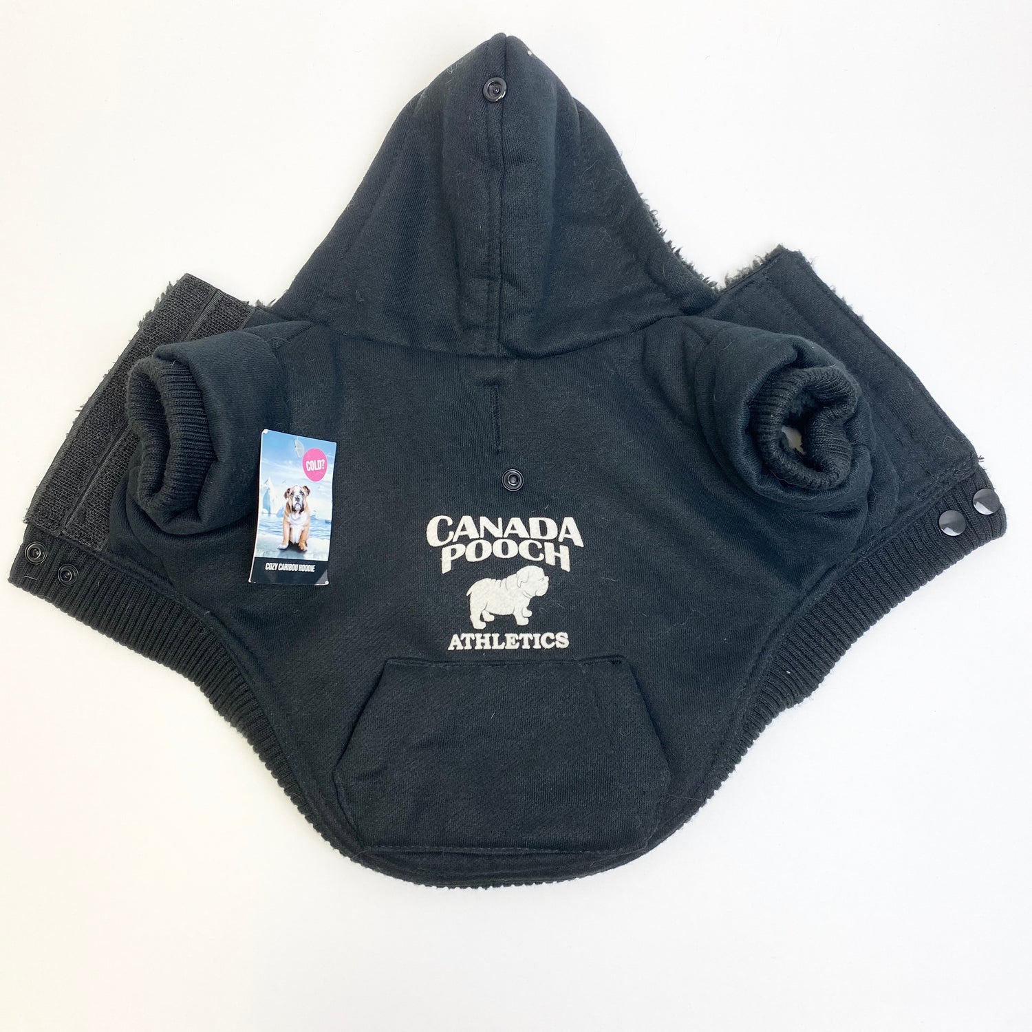 Canada Pooch - Cozy Hoodie (Black)