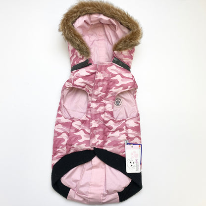 FouFouDog - Pink Camo Reversible Jacket